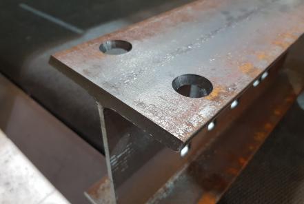 Rotary Tube Laser Cutting I Beam